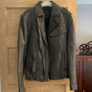 All Saints Leather Biker Jacket